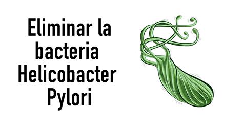  Método para eliminar A bactéria Helicobacter Pylori 